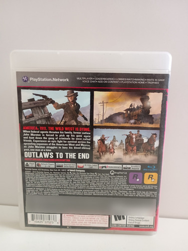 Red Dead Redemption Standard Edition Ps3 Físico (Usado)