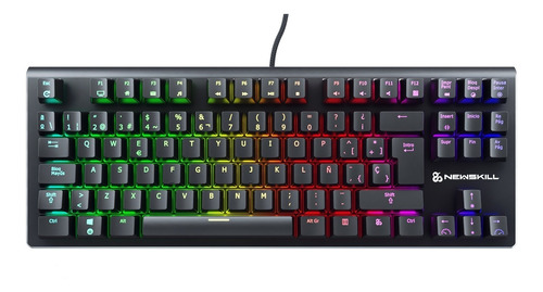 Teclado Gamer  Serike Tkl-rgb Switch Outemu Red Newskill