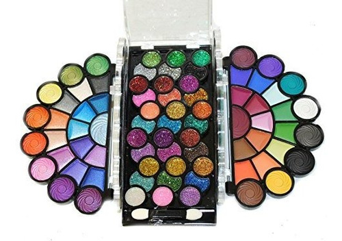 Dazzling 77 Color Mate Neon Glitter Eyeshadow Kit De