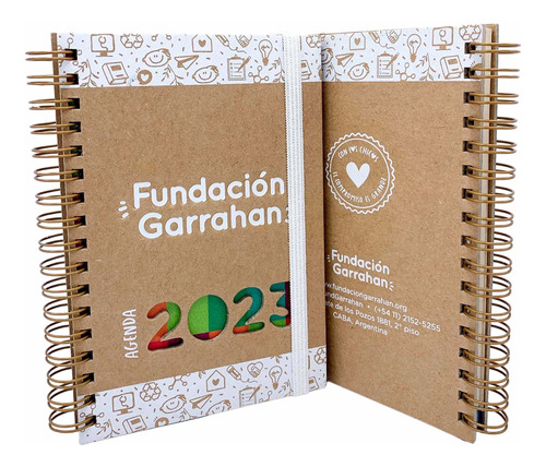 Imagen 1 de 7 de Eco Agenda Pocket 2023 - Fundación Garrahan 