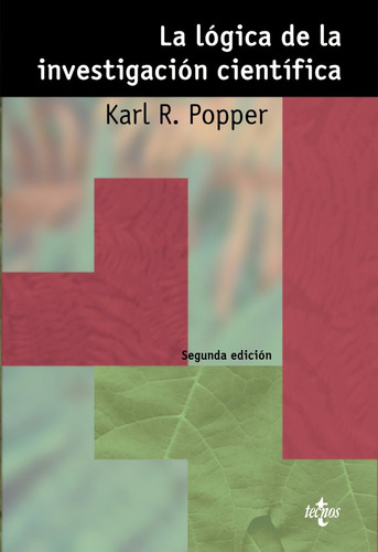 Logica De La Investigacion Cientifica,la - Popper,karl R