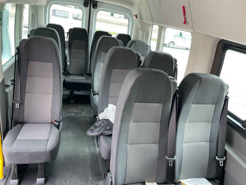 Imagen 11 de 12 de Ford Transit 2021 4p Pasajeros Larga Diesel 2.2l