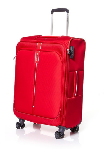 Maleta mediana Samsonite Popsoda roja, color rojo liso