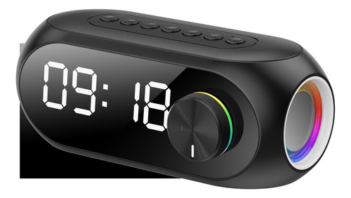 Mini Reloj Portátil Con Altavoz Bluetooth