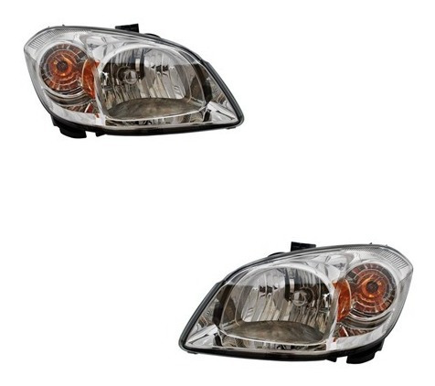 Par De Faros Chevrolet Cobalt 2005 - 2010 Cuarto Blanco Humo