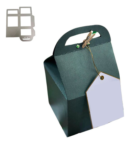 Suaje Troquel Caja Grande Plus Cortar Papel Scrap Cajita