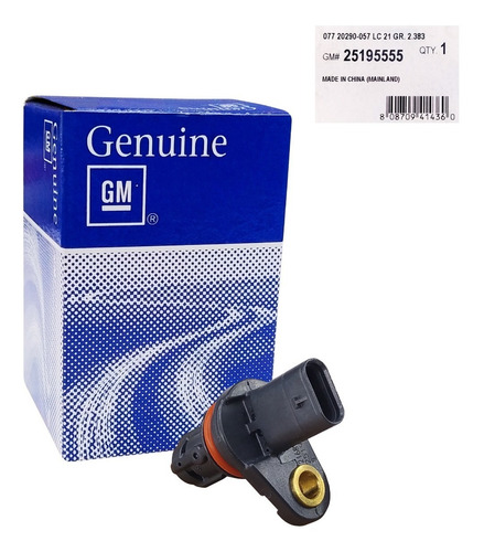 Imagen 2 de 9 de Sensor Arbol De Levas Admision Chevrolet Cruze Original