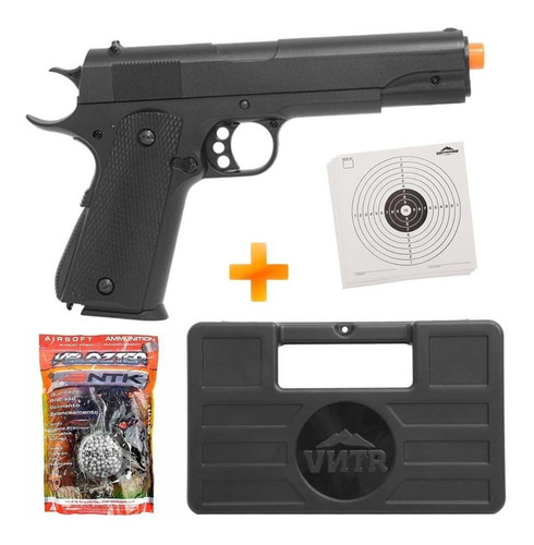 Pistola Airsoft Double Eagle Spring 1911 Full Metal M295