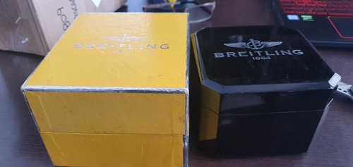 Relógio Breitling Chronomat Aço E Ouro. Fundo Azul. Ouro E Aço Ouro E Aço Azul (Usado)