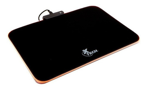 Pad Mouse Xtech Mantra Xta-200 Iluminación Rgb Con 7 Colores Color Negro