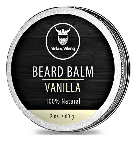 Striking Viking Balsamo Para Barba De Vainilla  Estira, For