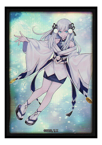 Yugioh! Micas - Sleeves Yuki-onna The Ice Mayakashi Ocg (Usado)