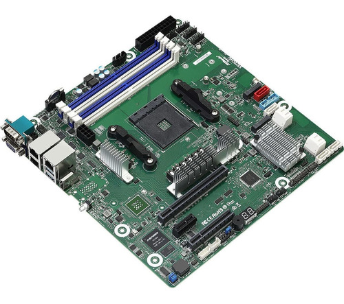 Asrock Rack Socket Amd Usb Micro-atx Placa Base Para