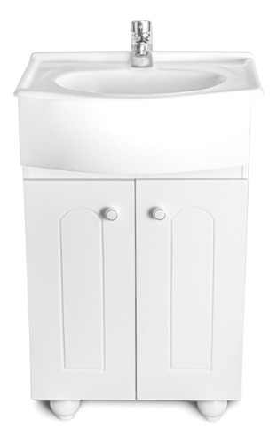 Imagen 8 de 9 de Vanitory Laqueado Clasico 50cm 2 Puertas (mueble Solo)