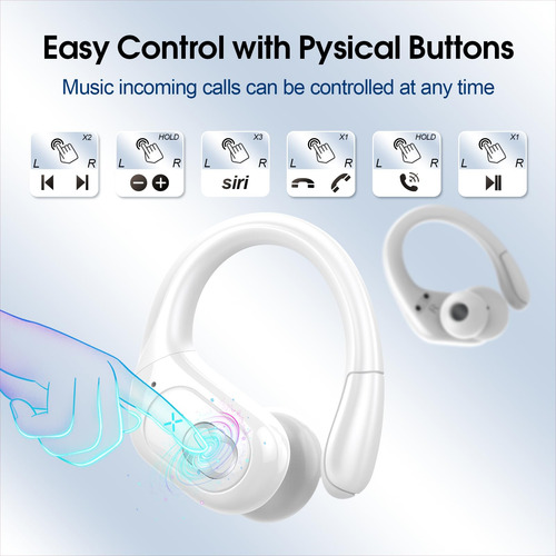 Audífonos Inalámbricos Aptkdoe 75hrs Bluetooth 5.3 Headphone