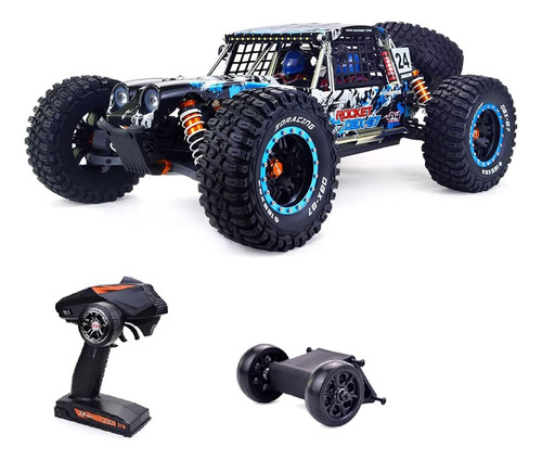 Carro A Control Remoto 4wd,80kmh,2.4ghz, Powerbrick Esc 1:7 