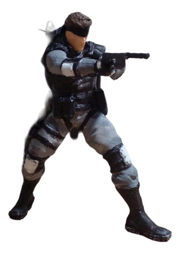 Figuras 3d Metal Gear Solid Snake 8cm
