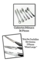 Comprar Cubiertos Renaware 36 Pzas + Cuchillos De Cocina Rena Ware 