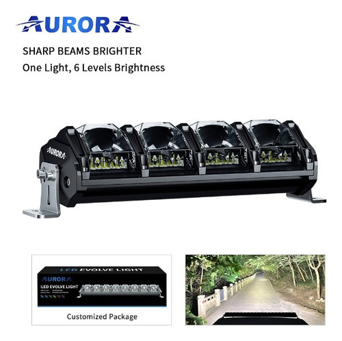  Barra De Led - Aurora - 30 PuLG- Off Road - 4x4 - Rigid  