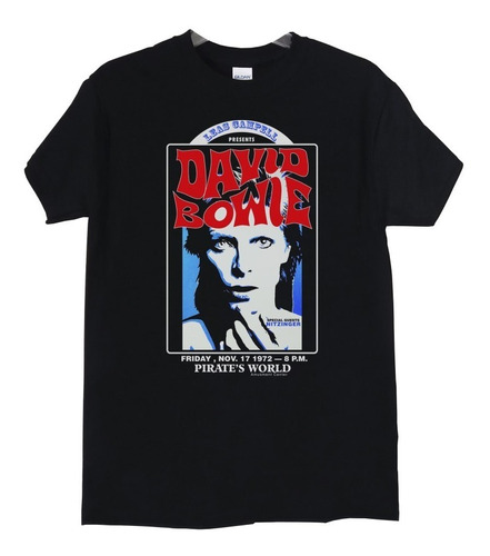 Polera David Bowie Live Pirates World Pop Abominatron