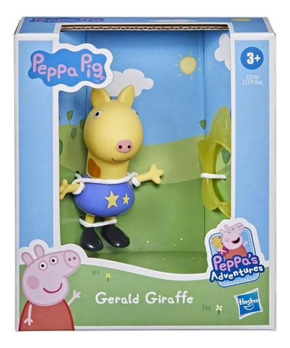 Figura Peppa Pig Amigos Divertidos Gerald Giraffe