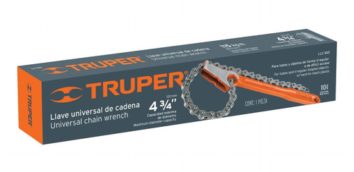 Llave Para Filtro De Aceite 4.75´ Universal Cadena 15515