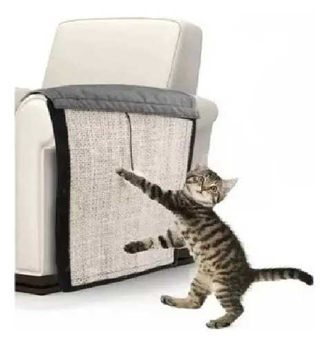 Rascador Para Gato Juguete Cubre Muebles Protector De Sofá