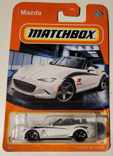 Matchbox Colección 1:64 Mazda Mx-5 Miata '15 61/100 (2021)