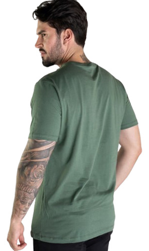 Camiseta John John Embossed (alto Relevo) Verde