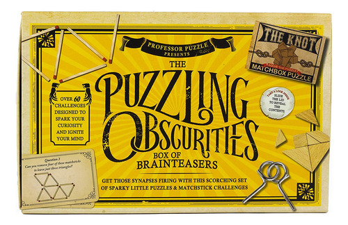 The Obscurities Box Of Brain Teasers | 10 Rompecabezas De Ca