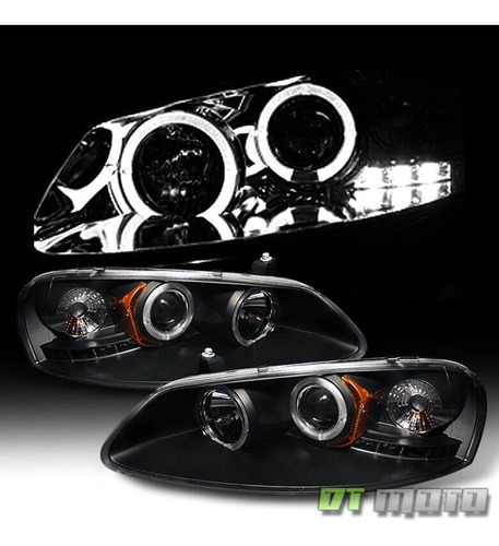 Par Faros Negro Interior Led Dodge Stratus Se 2002 2.7l