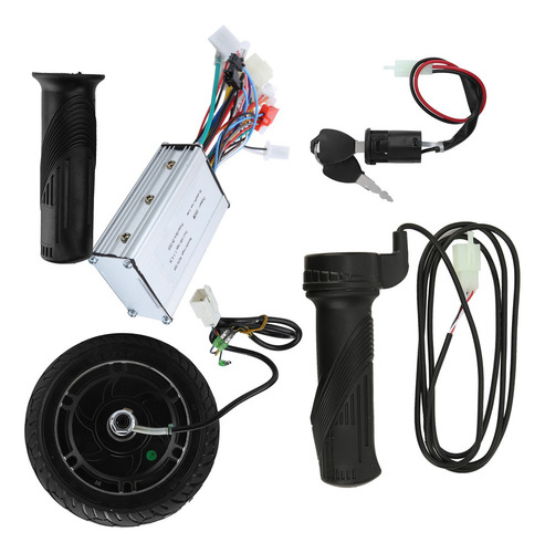 24v 350w Rueda De Metal Sin Escobillas Del Hub Kit De Motor