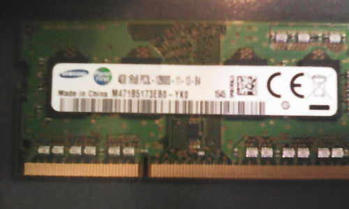 Memoria Ram Ddr3 4gb Samsung Original