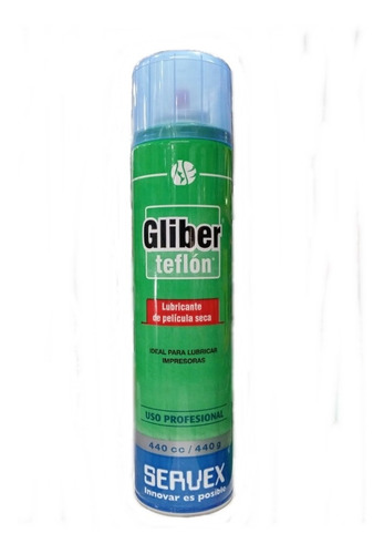 Aerosol Lubricante Gliber Con Teflon Pelicula Seca 440cc