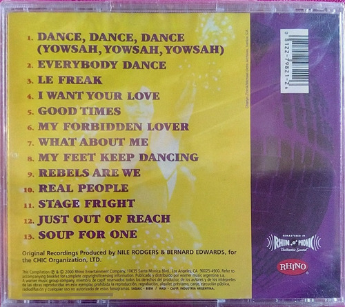 Cd Chic The Very Best Of