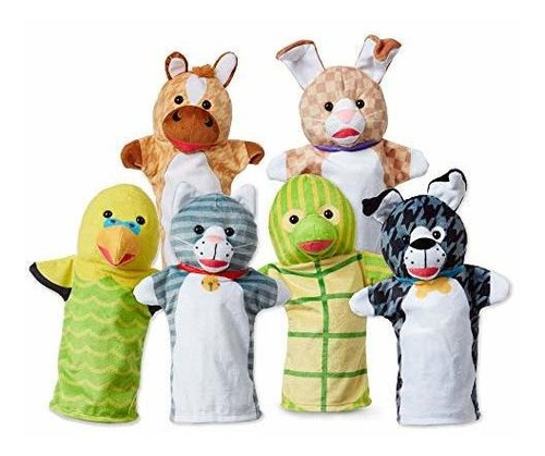 Titeres De Peluches Marionetas De Mano Melissa & Doug Pet Bu