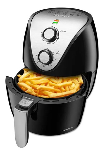 Fritadeira Sem Óleo Mondial Af-30i Air Fryer 3.5l Preta 110v