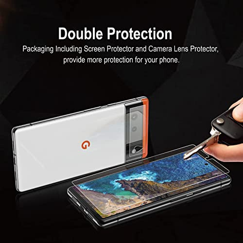 Screen Protector Glass With Camera Lens Pro Para Pixel 6