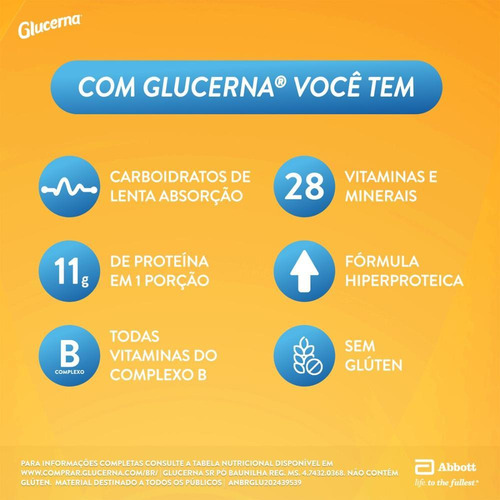Glucerna Baunilha Com 850g Baunilha