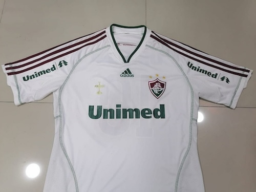 Fluminense Jersey Match Worn Titular Futbol Grande Blanco (Usado)