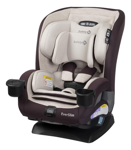 Seguridad 1st Everslim Dlx All-in-one Car Car Seat, 4 Modos