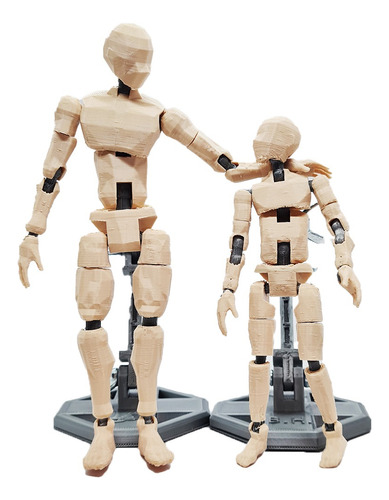 B.h. Figuras Articuladas - Infantil + Humano Masculino