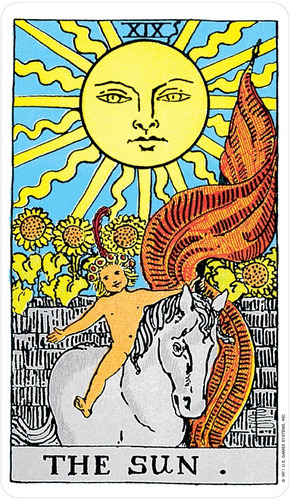Imagen 6 de 8 de Rider Waite Tarot Miniatura En Ingles
