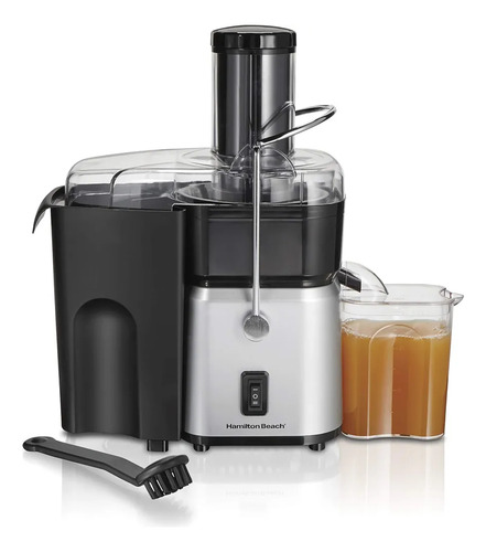 Extractor De Jugo Hamilton Beach 67840 Extra Grande Plateado