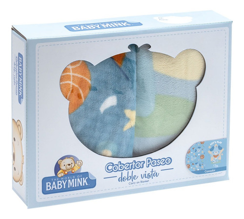 Cobertor Para Bebé Paseo Baby Mink Doble Vista
