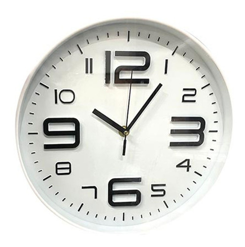 Reloj De Pared Cocina Blanco