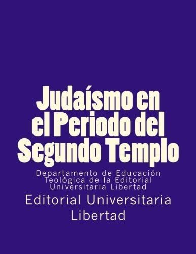 Libro Judaismo En El Periodo Del Segundo Templo Departament