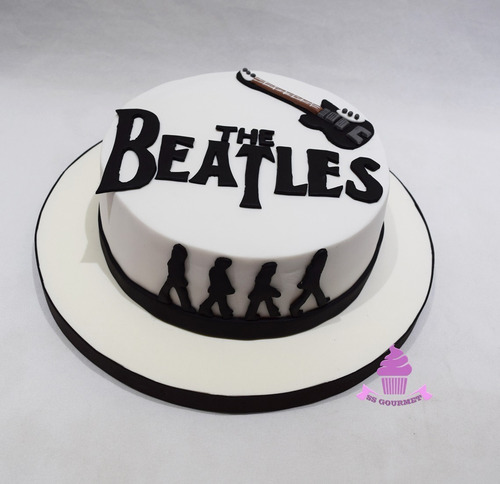 Torta The Beatles Mccartney Lennon Personalizada Evento