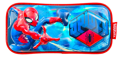 Mochila Lonchera Y Lapicera Spiderman Original Primaria M3