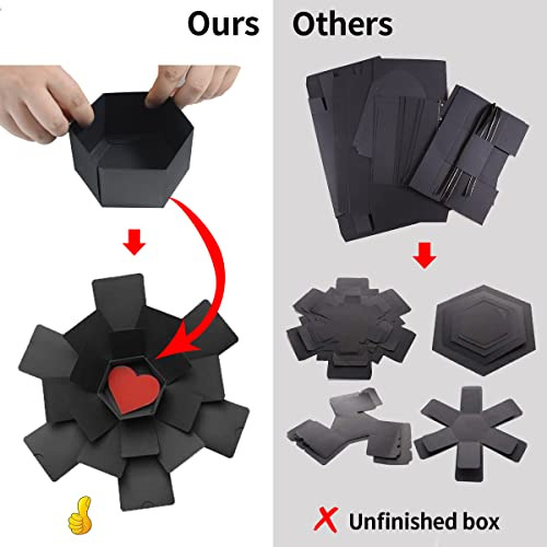 Caja De Explosión Wanateber, Caja De Explosión Diy Con 6 Car